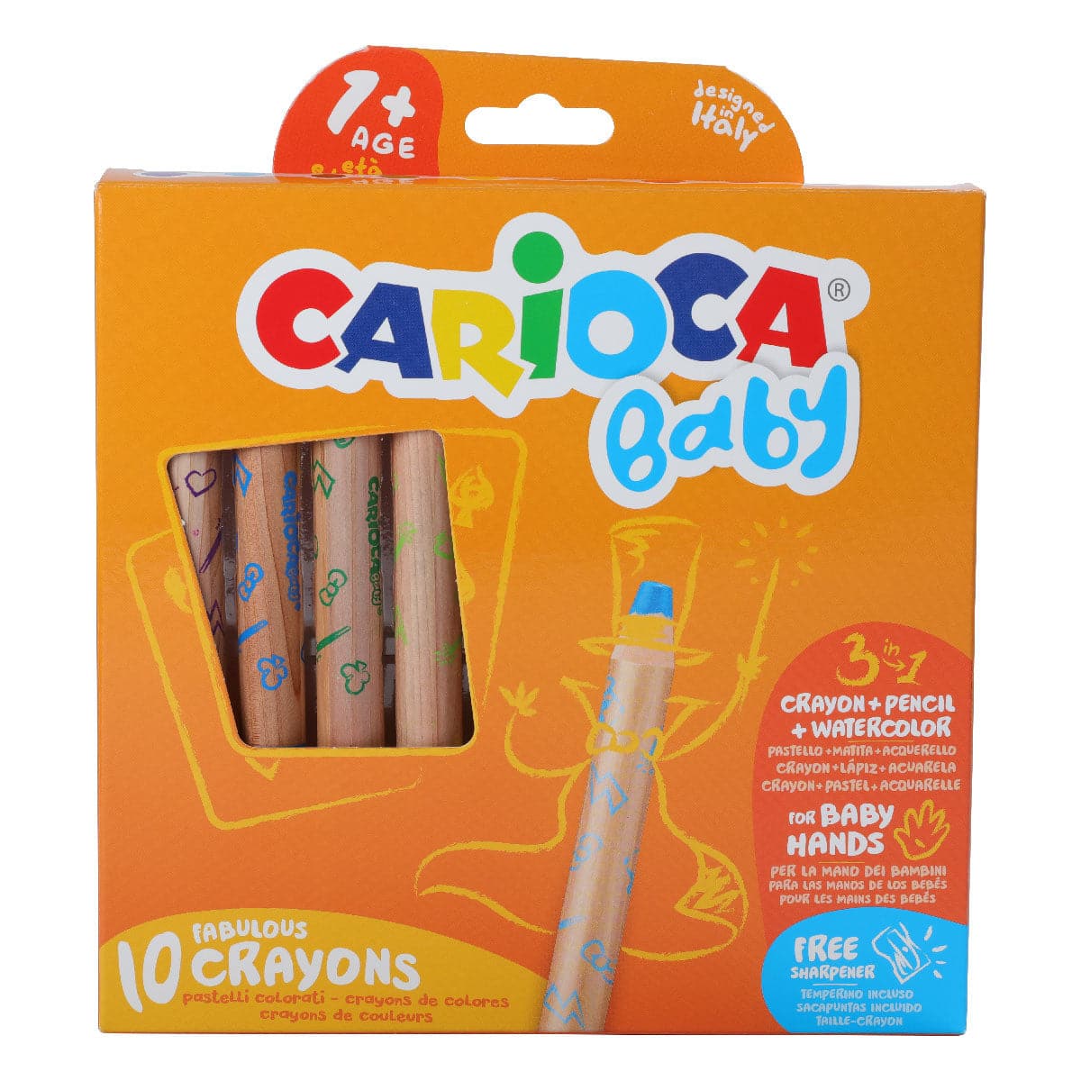 Shop Smarter. Live Better. Carioca Baby 3 in 1 Crayons 1+ Set 10 914