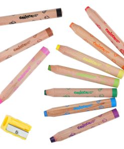 Carioca Baby Coloured Pencils - 3-in-1 - 6 pcs - Multicoloured
