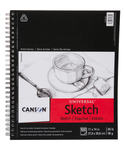 Canson XL Spiral Multi-Media Paper Pad 7X10-60 Sheets