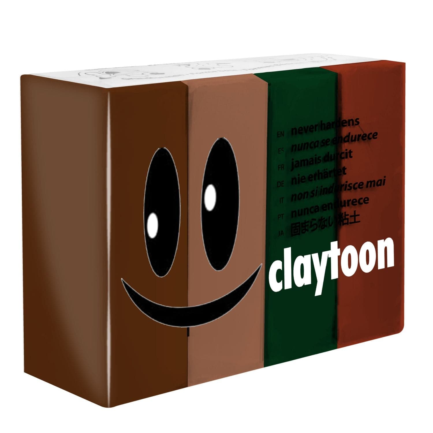 Van Aken Claytoon Non-Hardening Model Clay 1lb 4 Set Cool
