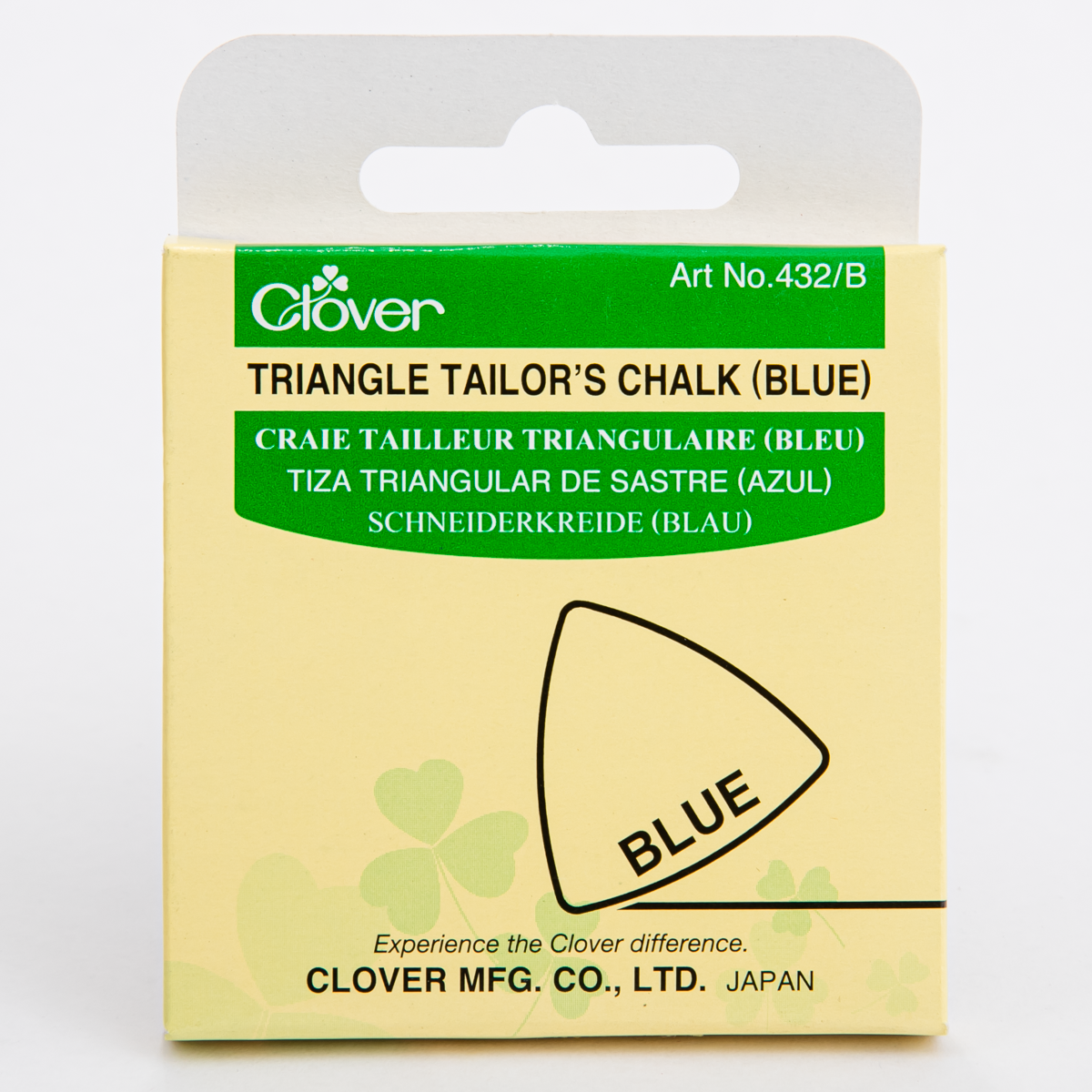 Clover Triangle Tailor Chalk Blue 432B 269 : Great Value For Money