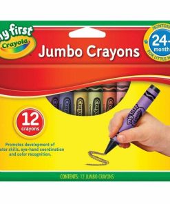 A huge range of Crayola 12 My First Jumbo Crayons 135 are accessible