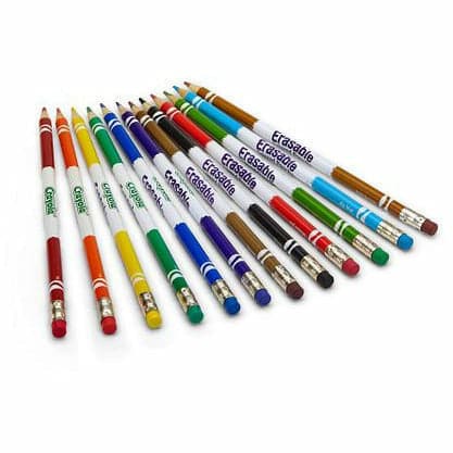 Explore our Crayola 12 Erasable Colored Pencils 135 range with reasonable  prices