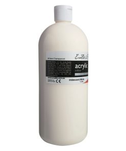 Eraldo Acrylic Paint 1Lt - Iridescent White 904 - Excellent Value