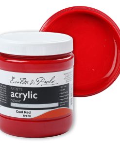 Find Premium Eraldo Di Paolo Acrylic Paint Cool Red 500ml 904 and  Unbeatable Value on Our Website