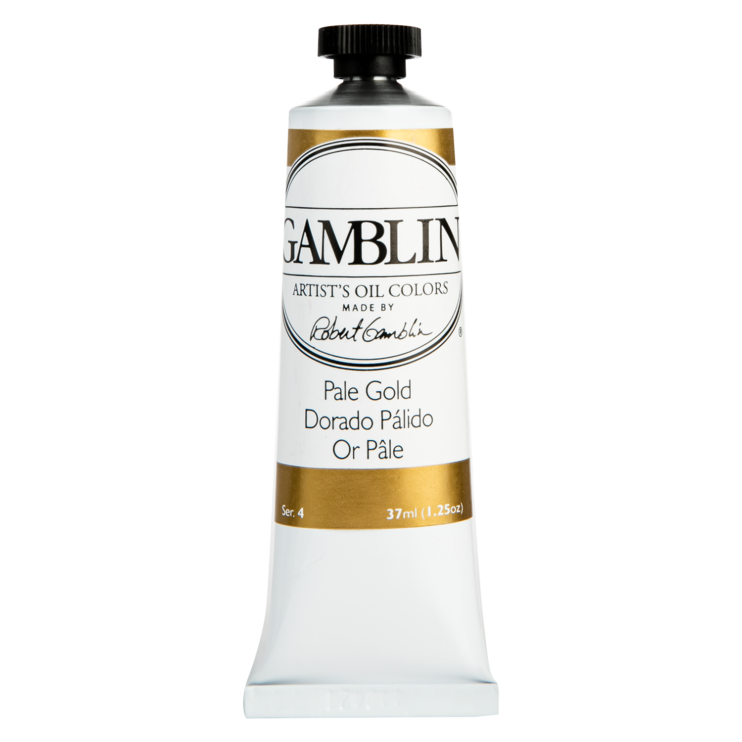 Unleash your Style: Gamblin Artist Grade Oil Paint Pale Gold Series 4 37mL  209