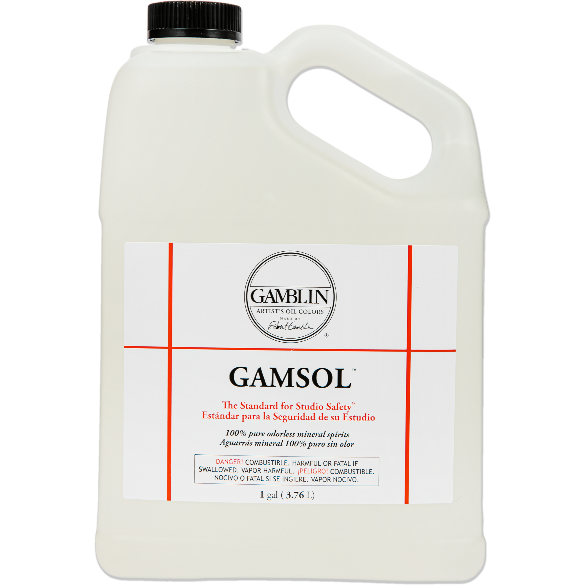 Gamblin Gamsol - Odorless Mineral Spirit 3.76L/1Gal 209 Shop for