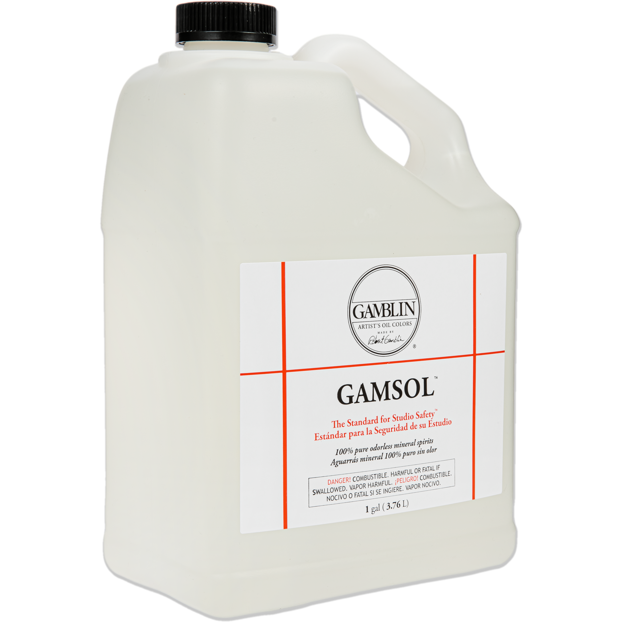 Gamblin Gamsol - Odorless Mineral Spirit 3.76L/1Gal 209 Shop for