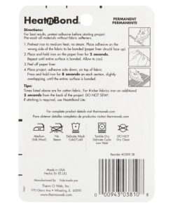 Get the most value from HeatnBond Ultrahold Iron - On Adhesive - .375X10yd  956 for unbeatable prices