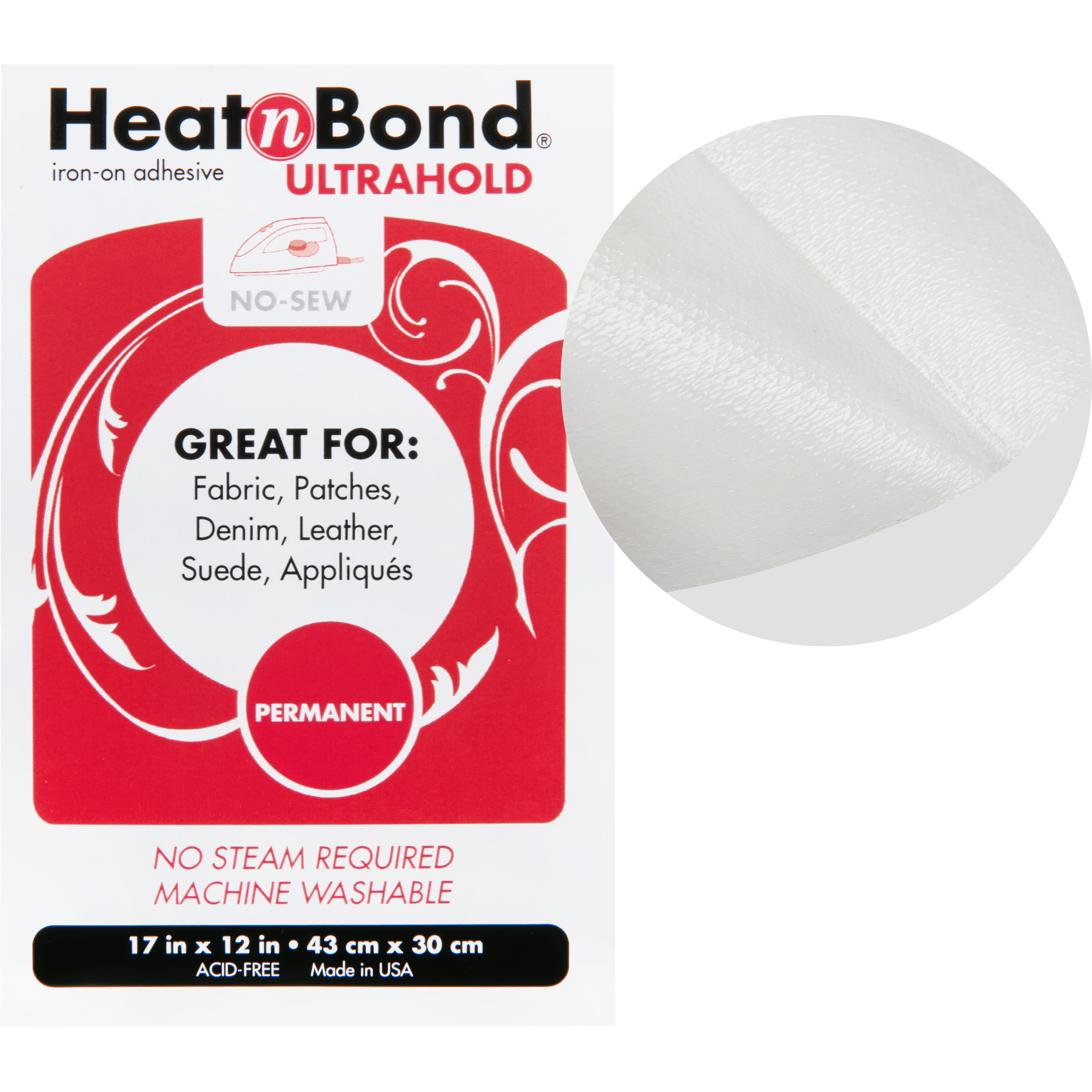 Unleash Your Style: HeatnBond Ultrahold Iron - On Adhesive - 17X12 956