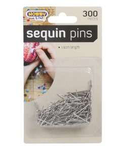 Find your Hobby Line Silver Sequin Pins 1.9cm 300 Pieces 719 now and shop