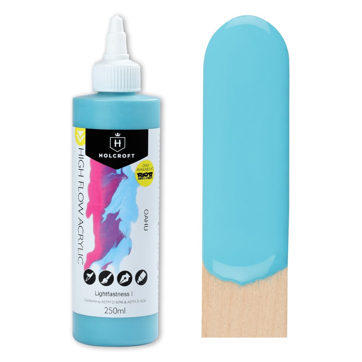 Shop with Confidence : Holcroft High Flow Acrylic Paint Oahu 250ml 904