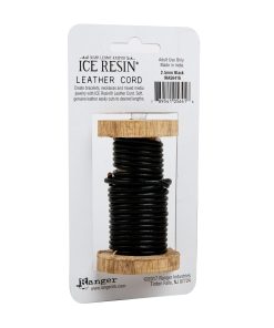 Ice Resin Leather Cording Soft 2.5mm - Black 2.7 metres 956 is a great  price for the your money