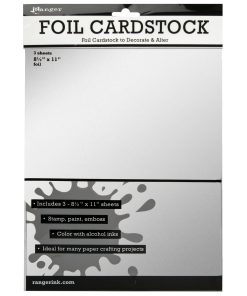 Shop for the newest Inkssentials Foil Cardstock 3/Pkg-Silver 21x27.5cm 956  online