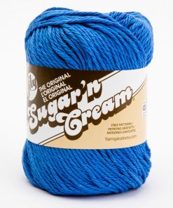 Lily Sugar'n Cream Yarn - Solids Super Size-Mod Blue, 1 count - Fry's Food  Stores