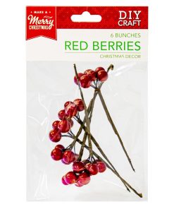 Shop our Make A Merry Christmas Red Berries 6 Bunches 719 to find