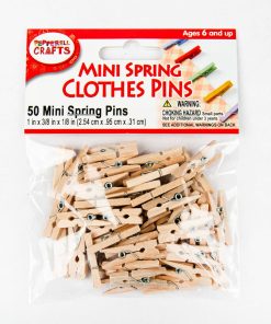 Clothes pin - 50 pieces mini
