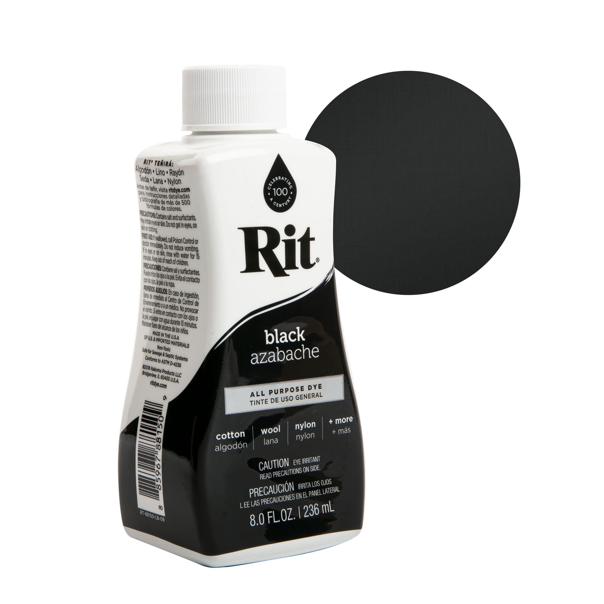 Unlock the power of innovation: Rit Liquid Dye 235Ml - 15 Black 956