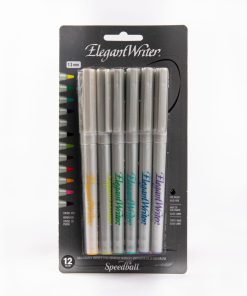 Speedball Elegant Writer Calligraphy Marker Sets Assorted Broad Point No. 2883 [Pack of 2 ]