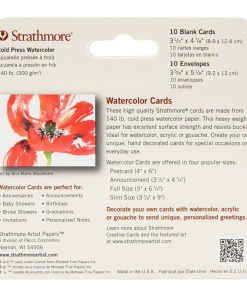 The most recent Strathmore Cards & Envelopes 3.5X4.875 10/Pkg -  Watercolor 956 is now available for purchase at a great price