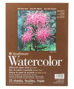 Strathmore Watercolor Paper Pad 9x12 15 Sheets