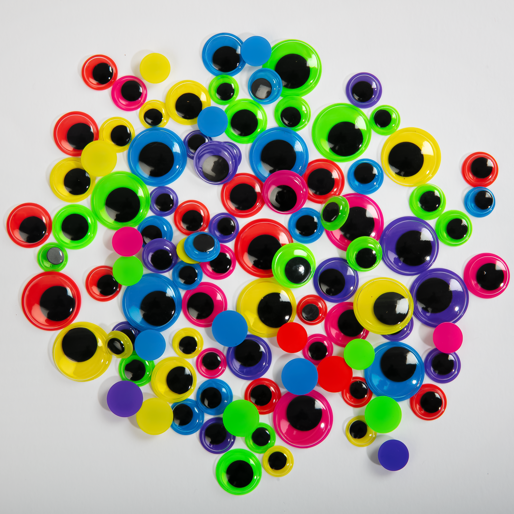 EconoCrafts: Neon Colored Googly Eyes
