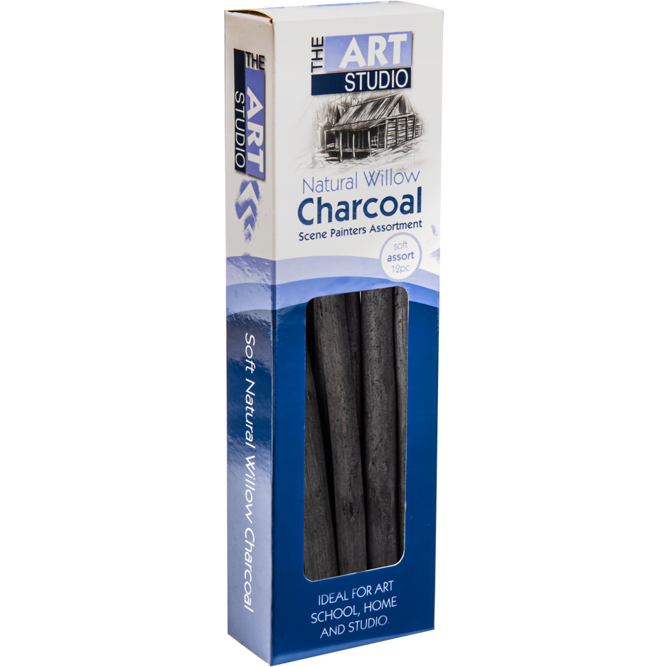 The Most The Art Studio Natural Willow Charcoal Scene Painters Assorted  Sizes 12 Pieces 637 is Now available at a price that is unbeatable