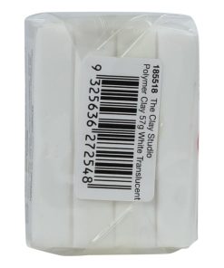 Elevate Your lifestyle: The The Clay Studio Polymer Clay White Translucent  57g 934