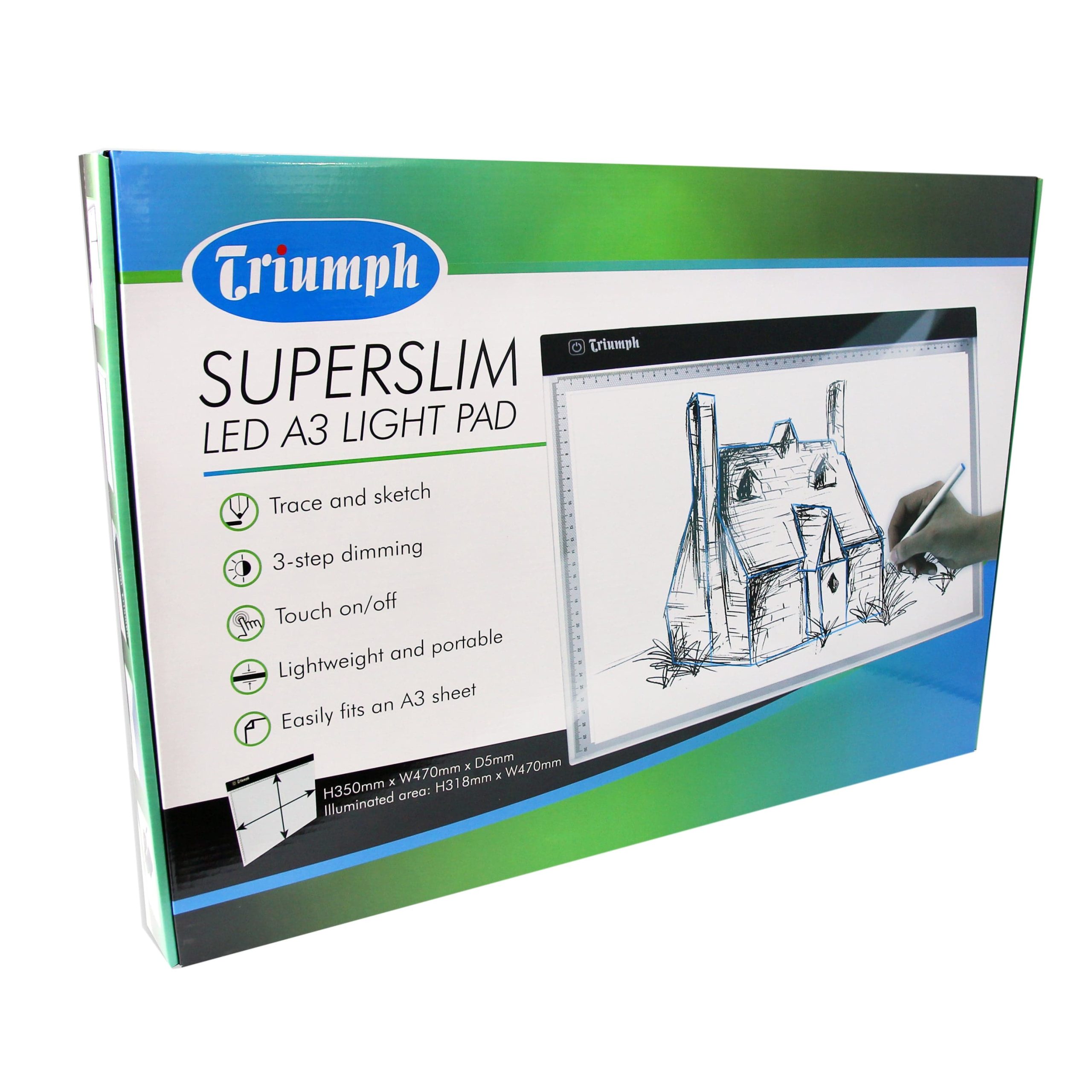 You can find the best bargains at TRIUMPH A3 Super Slim LED Light Pad 47 x  35 x 0.5cm SSS