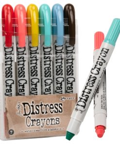 Tim Holtz Distress Crayon Bundled Sage (TDB54689) – Everything Mixed Media