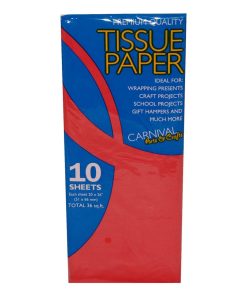 Your source for unbeatable deals Unbeatable deals: Tissue Paper - Red - 20  X 26 Inches - 8 Sheets 151