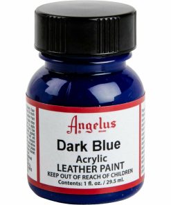 Angelus Navy Blue Acrylic Leather Paint 1oz