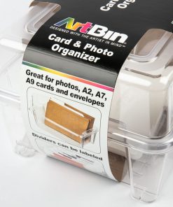 ArtBin Card & Photo Storage Box-4X8.25X1 Clear 956 Find the