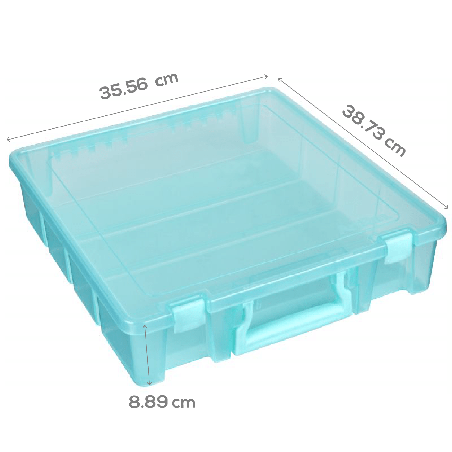 ARTBIN SUPER SATCHEL STORAGE BOX for craft is stackable with 6 compartments