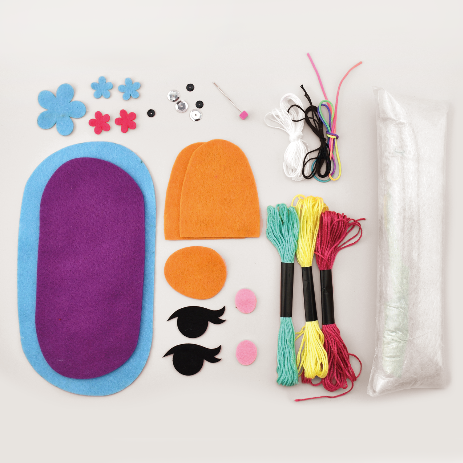 La-la-llama Sewing Kit for Kids - Learn to Sew Your Own Mermaid